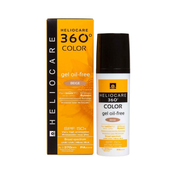 CANTABRIA Heliocare 360 Gel Oi-Free Color Beige 50ml