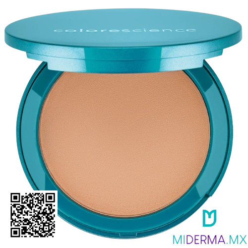 Natural Finish Pressed Foundation SPF 20 tono Medium Sand 12 g - Imagen 2