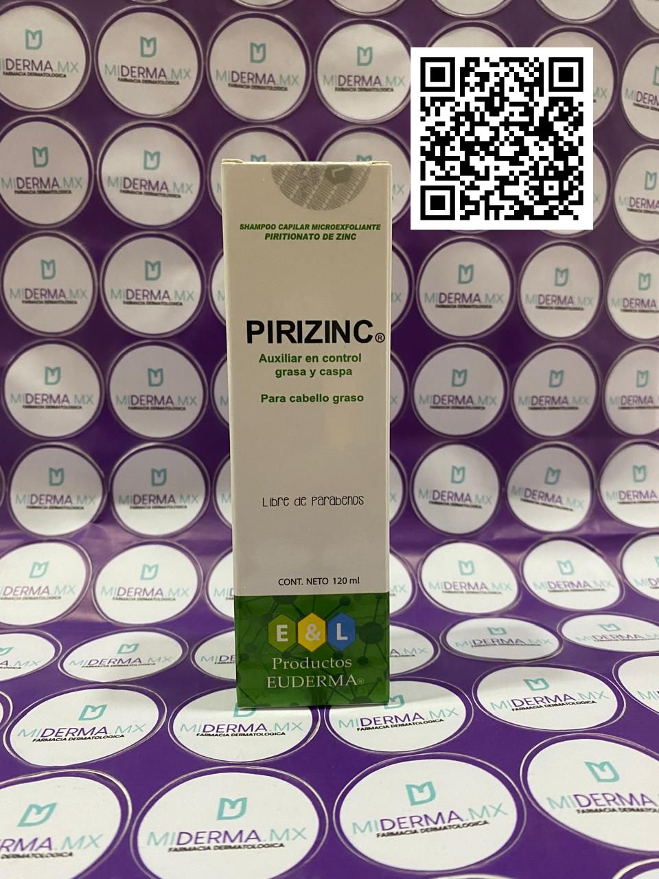 Pirizinc Shampoo Capilar Microexfoliante 120ml